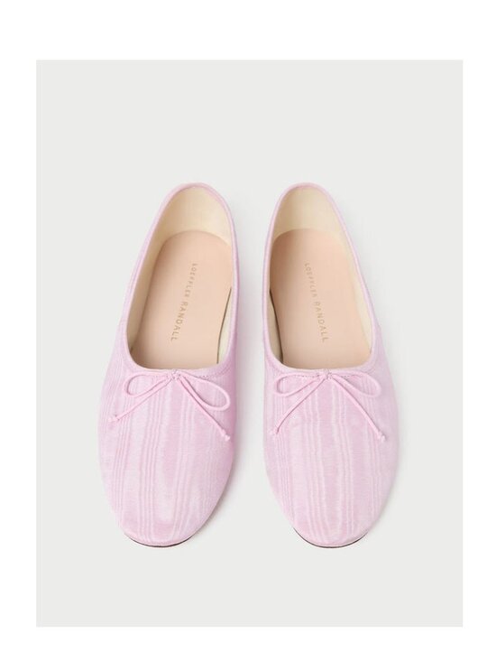 Loeffler Randall Shoes - Loeffler Randall Landon Ballet Flat in Powder Pink Moiré Sz 7.5